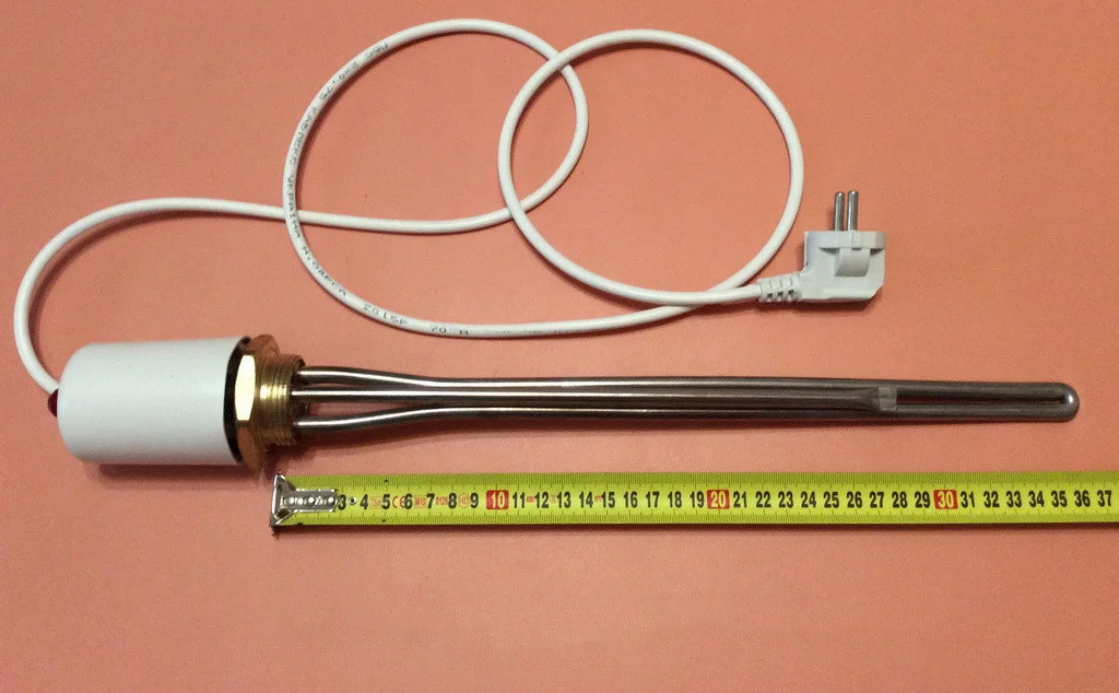 Тэн 1500W (Турция) на резьбе 1 1/4" для чугун батарей с итальянским терморегулятором (с колпаком) нержавейка
Тэн 1500W (Турция) на резьбе 1 1/4" для чугун батарей с итальянским терморегулятором (с колпаком) нержавейка