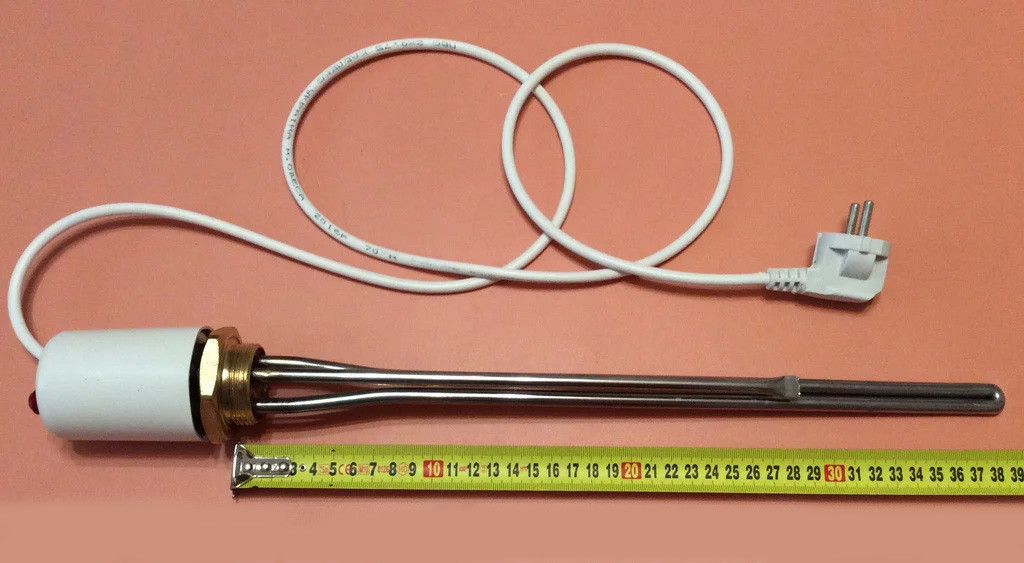 Тэн 2000W (Турция) 1 1/4"дюйма для чугунных батарей с итальянским терморегулятором (с колпаком) нержавейка
Тэн 2000W (Турция) 1 1/4"дюйма для чугунных батарей с итальянским терморегулятором (с колпаком) нержавейка