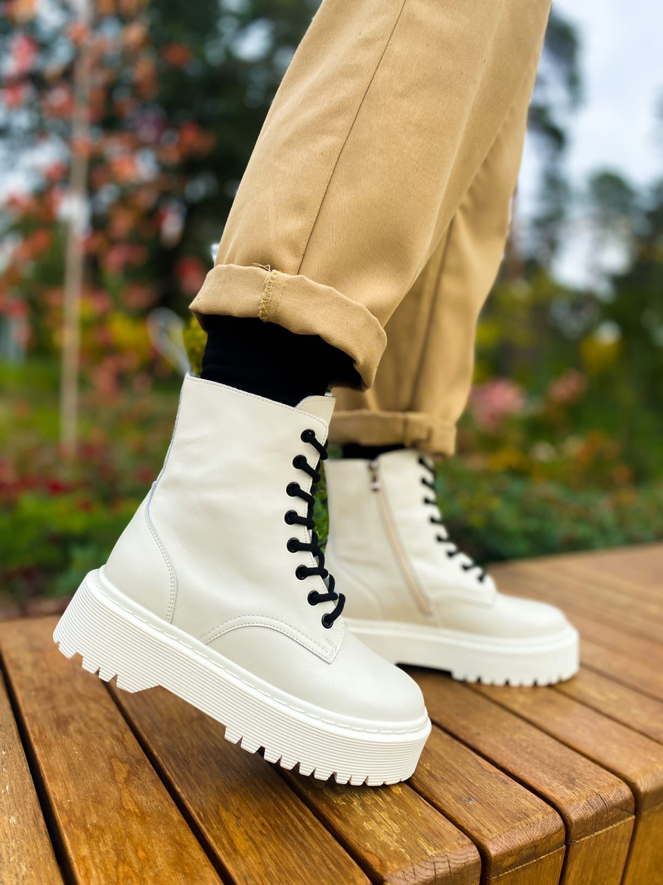 Ботинки женские белые Зимние Dr.Martens Jadon White Высокие кожаные теплые мартинсы белые 39, Белый
Ботинки женские белые Зимние Dr.Martens Jadon White Высокие кожаные теплые мартинсы белые 39, Белый