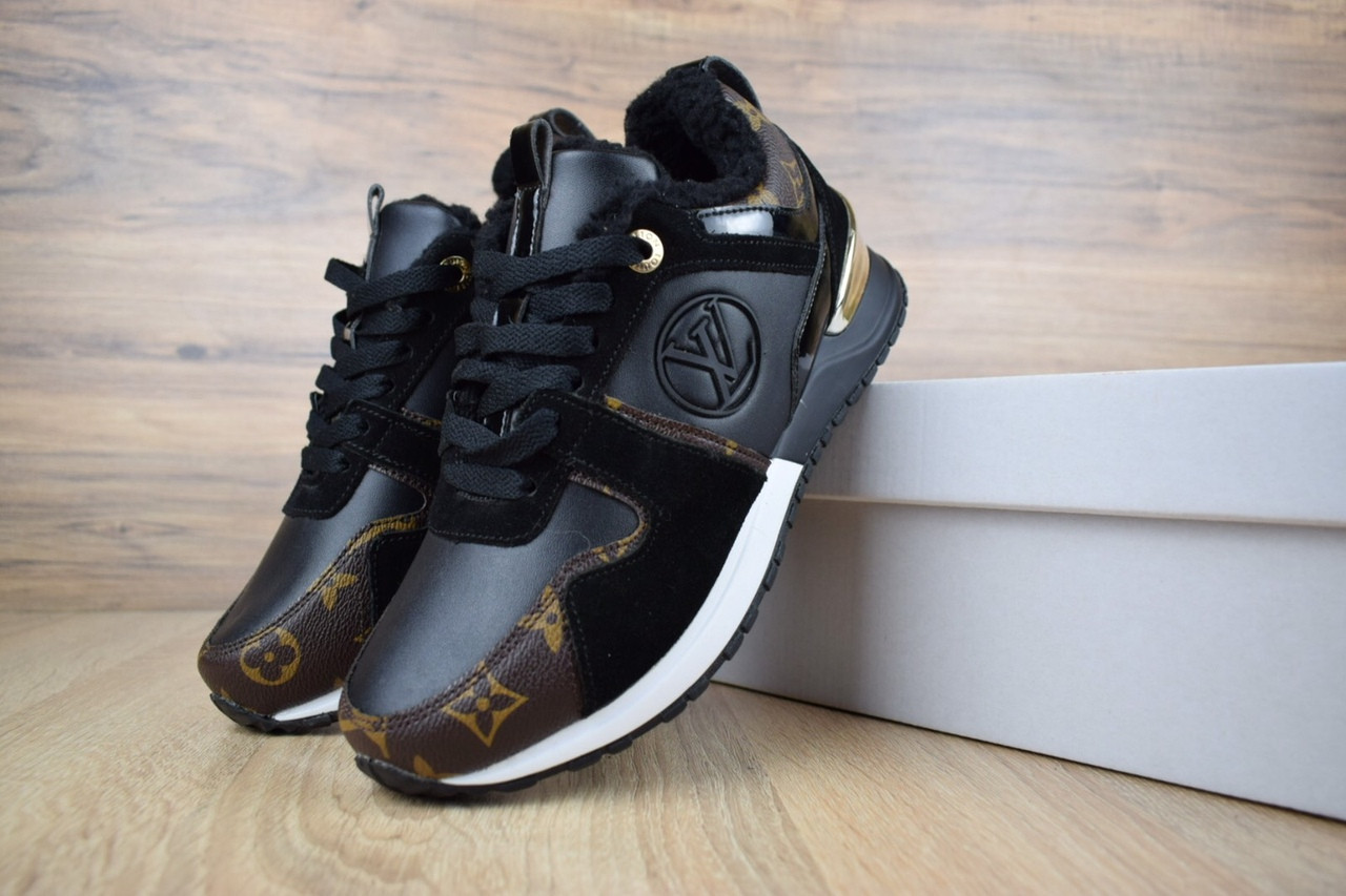 Женские кроссовки Louis Vuitton Run Away (на меху) зима, чёрные. Размеры (37,38,39,40.41), Черный
Женские кроссовки Louis Vuitton Run Away (на меху) зима, чёрные. Размеры (37,38,39,40.41), Черный