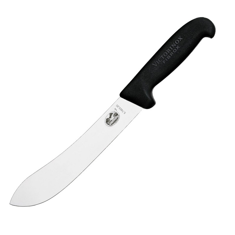 Нож кухонный, бытовой Victorinox Fibrox Butcher (лезвие:200мм), черный 5.7403.20
Нож кухонный, бытовой Victorinox Fibrox Butcher (лезвие:200мм), черный 5.7403.20