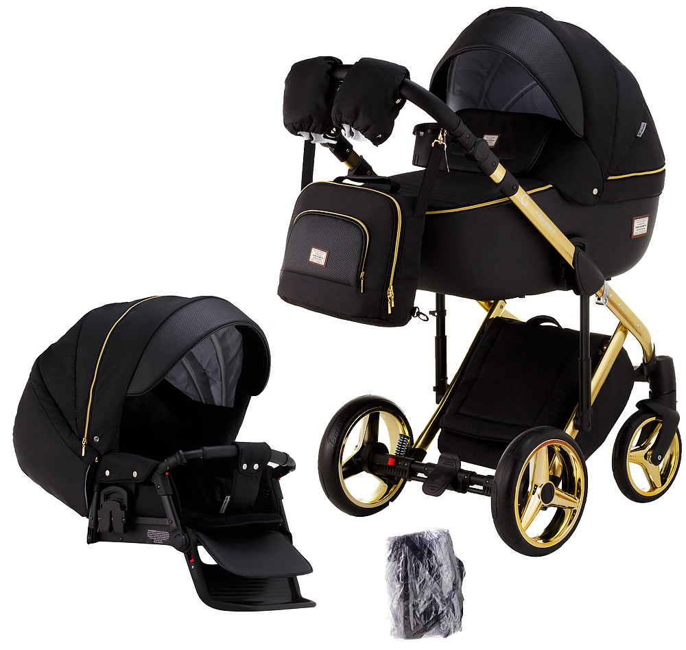 Коляска 2 в 1 Adamex Luciano Polar (Gold) Q85 черный - черная кожа (выдавленная точка
Коляска 2 в 1 Adamex Luciano Polar (Gold) Q85 черный - черная кожа (выдавленная точка
