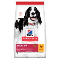 Hills (Хилс) SP Adult Advanced Fitness Medium - корм для взрослых собак средних пород с курицей
Hills (Хилс) SP Adult Advanced Fitness Medium - корм для взрослых собак средних пород с курицей