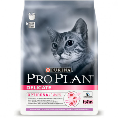 Сухой корм Purina Pro Plan Cat Delicate Turkey для кошек с чувствительным пищеварением с индейкой, 1.5 кг
Сухой корм Purina Pro Plan Cat Delicate Turkey для кошек с чувствительным пищеварением с индейкой, 1.5 кг