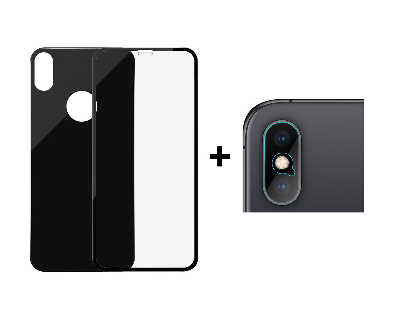 Комплект стекол + пленка ITOP X-FULL GLASS 3 в 1 Full Cover для Apple iPhone X Черный
Комплект стекол + пленка ITOP X-FULL GLASS 3 в 1 Full Cover для Apple iPhone X Черный