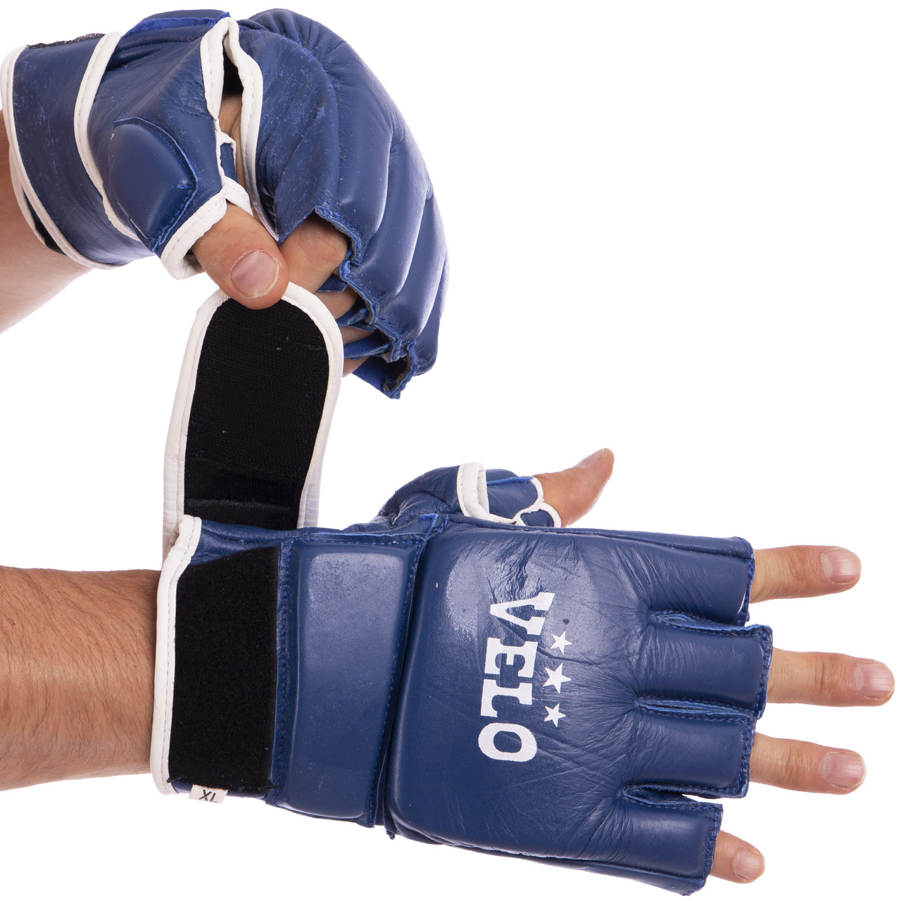 Перчатки для смешанных единоборств MMA кожаные VELO ULI-4020 (р-р S-XL, цвета в ассортименте), Синий;красный
Перчатки для смешанных единоборств MMA кожаные VELO ULI-4020 (р-р S-XL, цвета в ассортименте), Синий;красный
