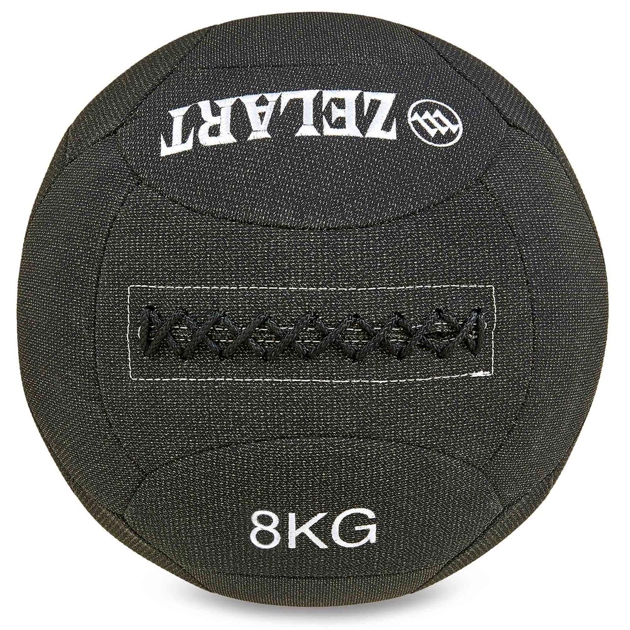 Мяч для кроссфита набивной в кевларовой оболочке 8кг Zelart WALL BALL FI-7224-8 (кевлар, наполнитель-метал.
Мяч для кроссфита набивной в кевларовой оболочке 8кг Zelart WALL BALL FI-7224-8 (кевлар, наполнитель-метал.