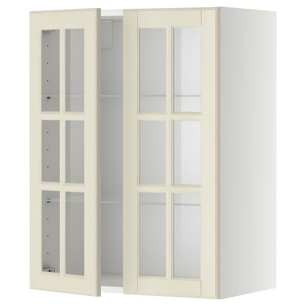 IKEA МЕТОД (093.787.19) Настінна шафа, полиці/2 склх дверц, білий/БУДБІН кремово-білий 60x80 см
IKEA МЕТОД (093.787.19) Настінна шафа, полиці/2 склх дверц, білий/БУДБІН кремово-білий 60x80 см