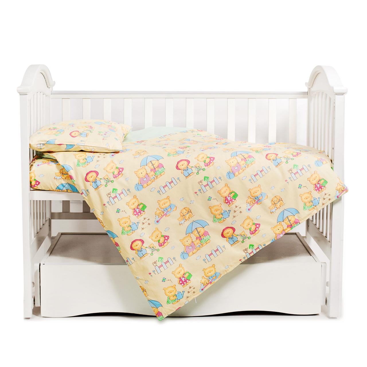 Детское сменное постельное белье в кроватку Twins Comfort С-014 Пушистые мишки, 3 элемента, желтый
Детское сменное постельное белье в кроватку Twins Comfort С-014 Пушистые мишки, 3 элемента, желтый