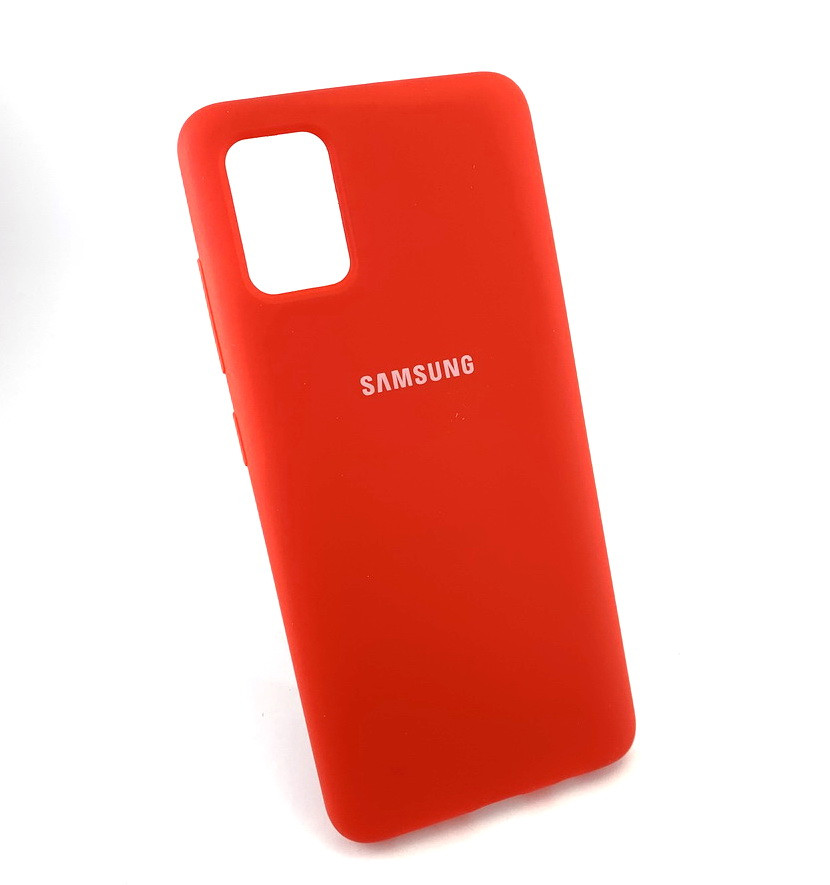 Оригинальный чехол для Samsung A51, A515 накладка бампер противоударный Silicone Cover красный
Оригинальный чехол для Samsung A51, A515 накладка бампер противоударный Silicone Cover красный