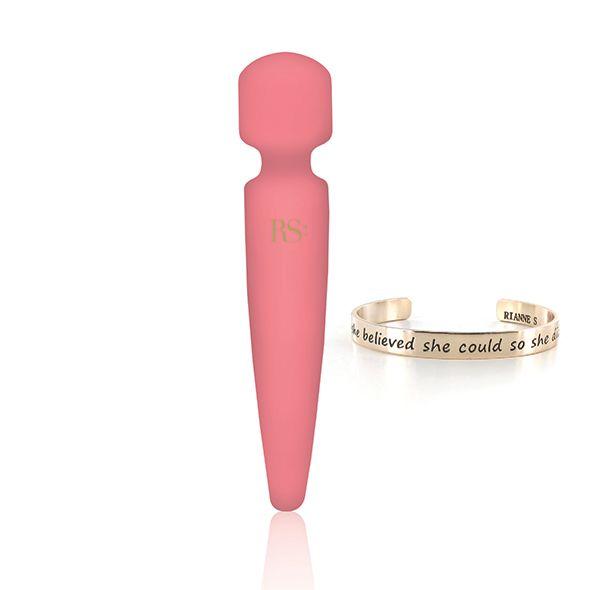 Вибромассажер Rianne S: Bella Mini Wand Coral, 10 режимов работы, медицинский силикон
Вибромассажер Rianne S: Bella Mini Wand Coral, 10 режимов работы, медицинский силикон
