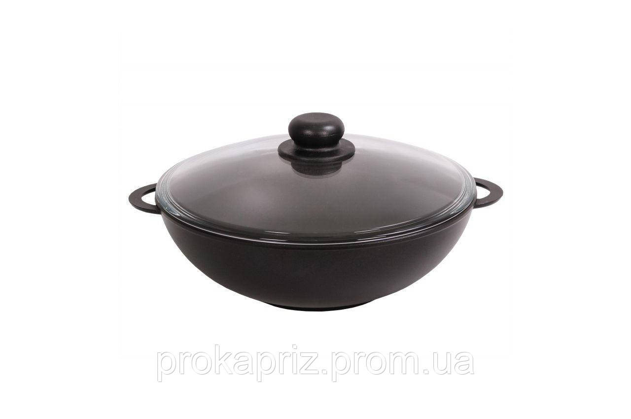 Сковорода антипригарная Биол - 320 х 100 мм х 5 л "wok", с литыми ручками и крышкой
Сковорода антипригарная Биол - 320 х 100 мм х 5 л "wok", с литыми ручками и крышкой