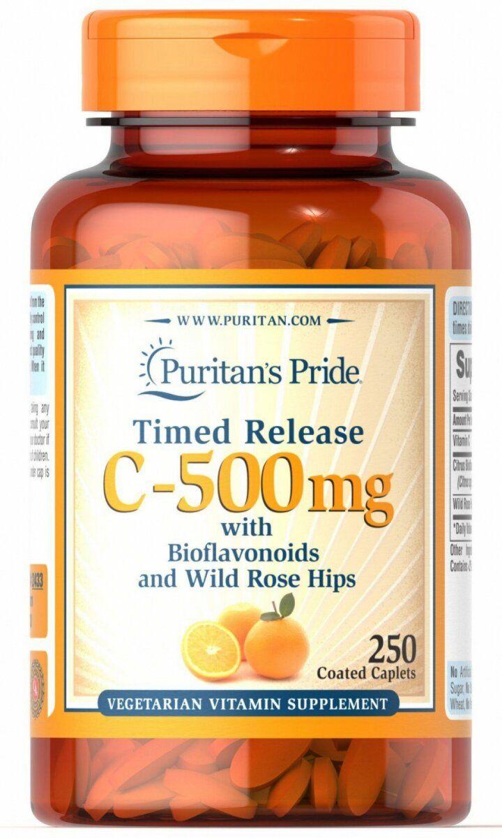 Витамин С с биофлавоноидами, Vitamin C, Puritan’s Pride with Bioflavonoids + Wild Rose Hips, 500 мг 250 капсул
Витамин С с биофлавоноидами, Vitamin C, Puritan’s Pride with Bioflavonoids + Wild Rose Hips, 500 мг 250 капсул