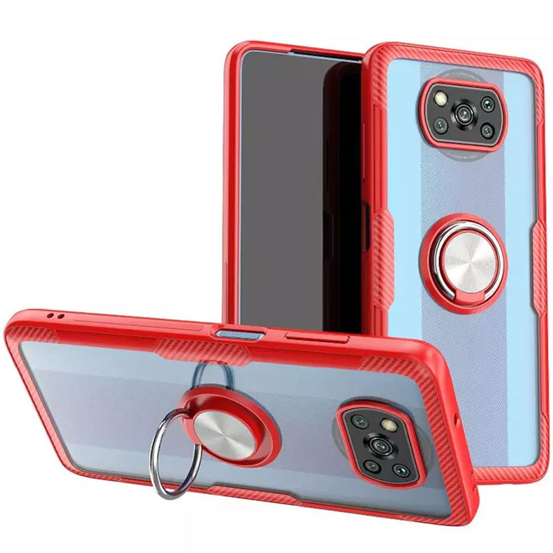 TPU+PC чехол Deen CrystalRing for Magnet (opp) для Xiaomi Poco X3 NFC, Бесцветный / красный
TPU+PC чехол Deen CrystalRing for Magnet (opp) для Xiaomi Poco X3 NFC, Бесцветный / красный