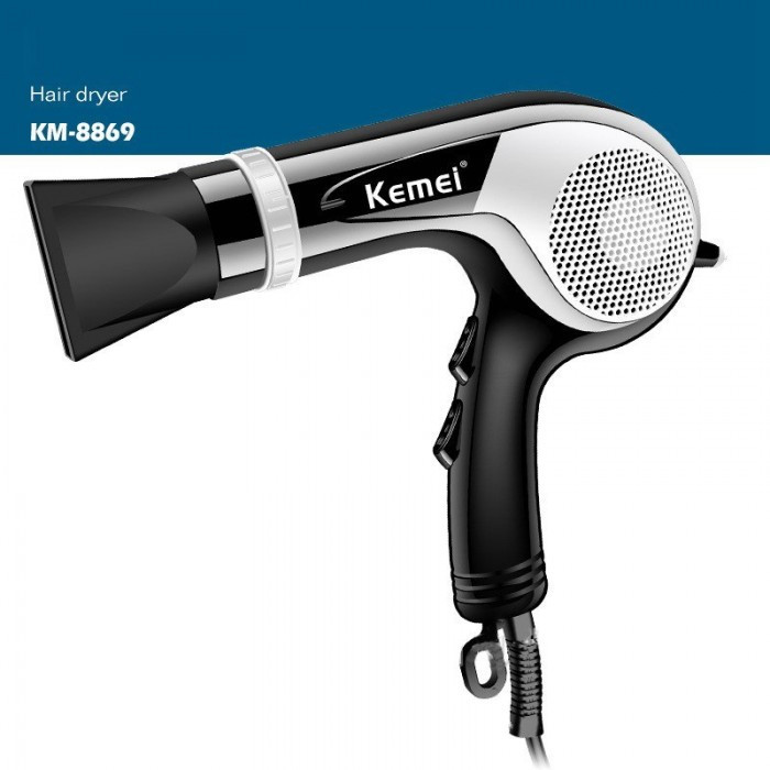 ✅ Фен Kemei KM-8869 с функцией ионизации (3000W, турбо режим, 2 скорости) | фен для волосся (Гарантия 12 мес)
✅ Фен Kemei KM-8869 с функцией ионизации (3000W, турбо режим, 2 скорости) | фен для волосся (Гарантия 12 мес)