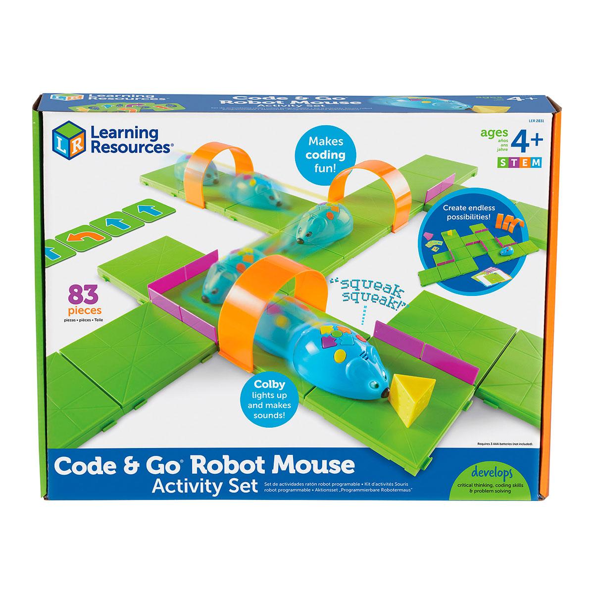 Обучающий игровой STEM-набор Learning Resources – МЫШКА В ЛАБИРИНТЕ программируемая игрушка
Обучающий игровой STEM-набор Learning Resources – МЫШКА В ЛАБИРИНТЕ программируемая игрушка