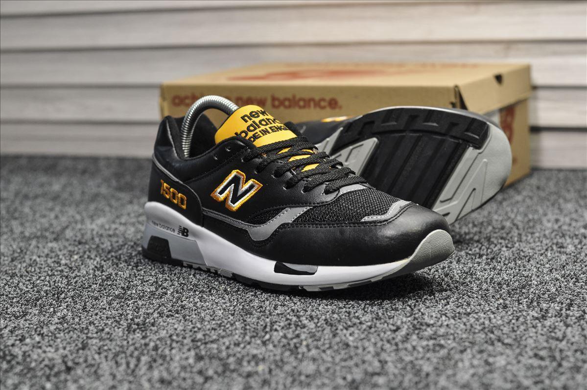Кроссовки мужские New Balance 1500 Black Yellow leather, чёрно-жёлтые. Размеры (41,42,43,44), Черный
Кроссовки мужские New Balance 1500 Black Yellow leather, чёрно-жёлтые. Размеры (41,42,43,44), Черный