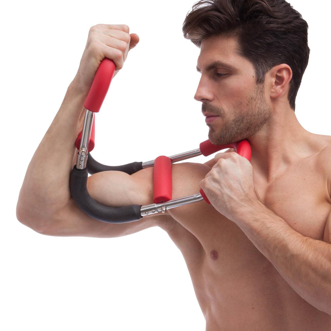 Эспандер многофункц. FI-2985 Flex Shaper (металл, неопрен, р-р 63x17см, красный-черный)
Эспандер многофункц. FI-2985 Flex Shaper (металл, неопрен, р-р 63x17см, красный-черный)