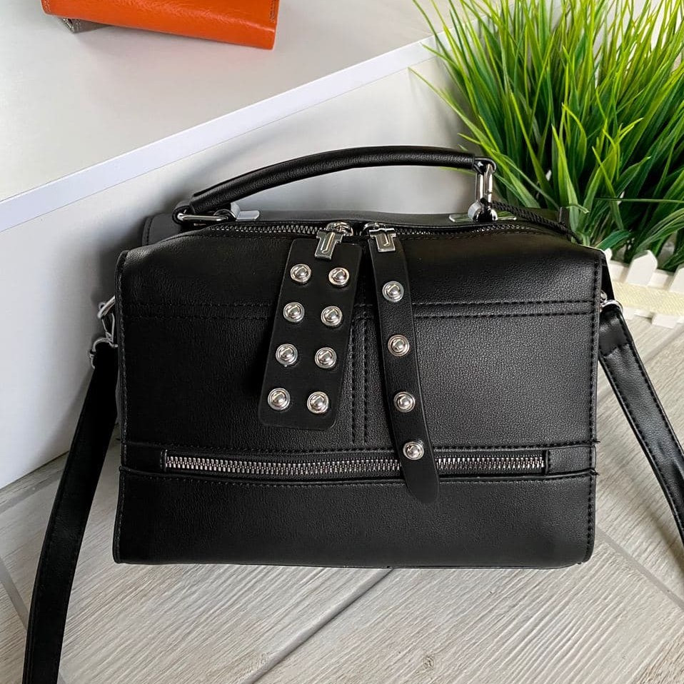 Женская сумка Chic черная Женская сумка Сумка для девушки Модная женская сумка, Черный
Женская сумка Chic черная Женская сумка Сумка для девушки Модная женская сумка, Черный