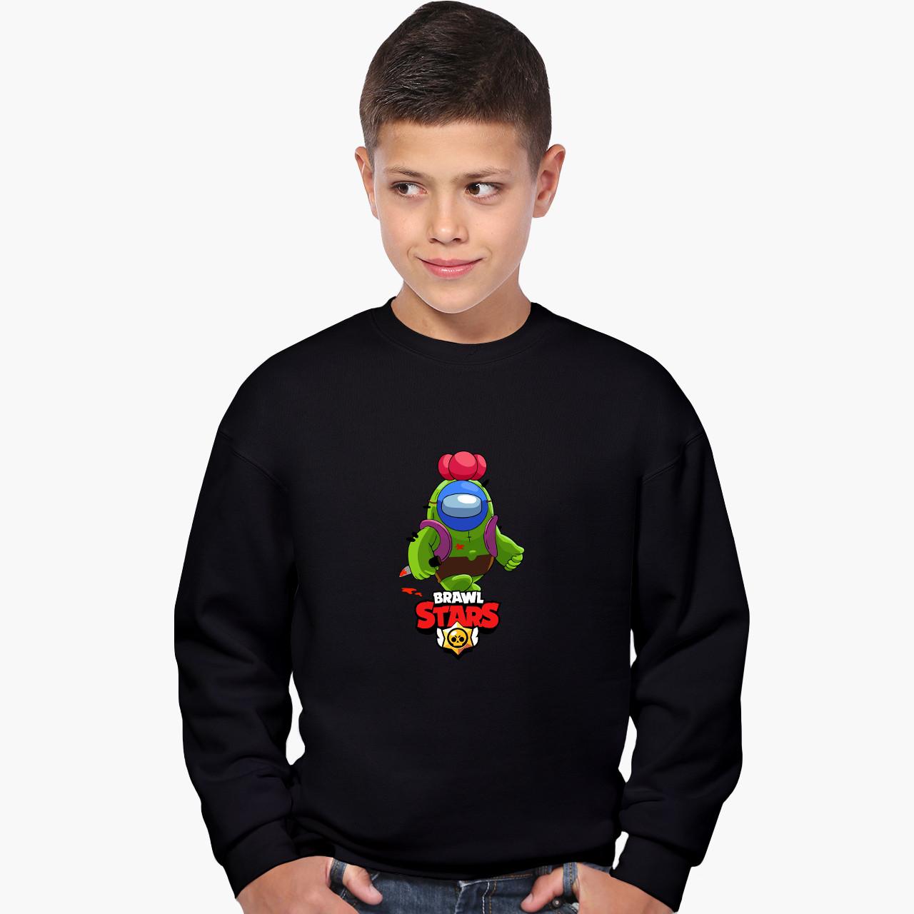 Свитшот для мальчика Спайк Бравл Старс Амонг Ас (Spike Brawl Stars with Pin Among Us) (9509-2599-6) Черный 158
Свитшот для мальчика Спайк Бравл Старс Амонг Ас (Spike Brawl Stars with Pin Among Us) (9509-2599-6) Черный 158