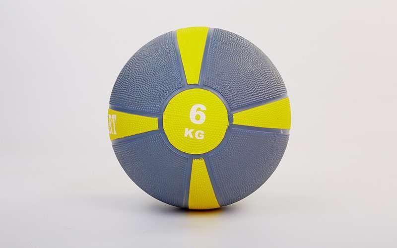 Мяч медицинский медбол Zelart Medicine Ball FI-5122-6 6кг (резина, d-24см, серый-желтый)
Мяч медицинский медбол Zelart Medicine Ball FI-5122-6 6кг (резина, d-24см, серый-желтый)