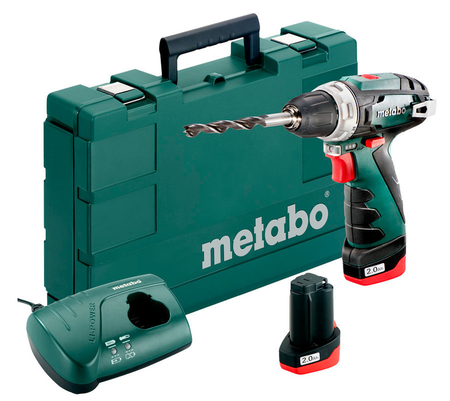 Ак. шуруповерт Metabo PowerMaxx BS Basic + 2 акб 10,8V 2 Ah + з у + кейс 600080500, КОД: 2368013
Ак. шуруповерт Metabo PowerMaxx BS Basic + 2 акб 10,8V 2 Ah + з у + кейс 600080500, КОД: 2368013