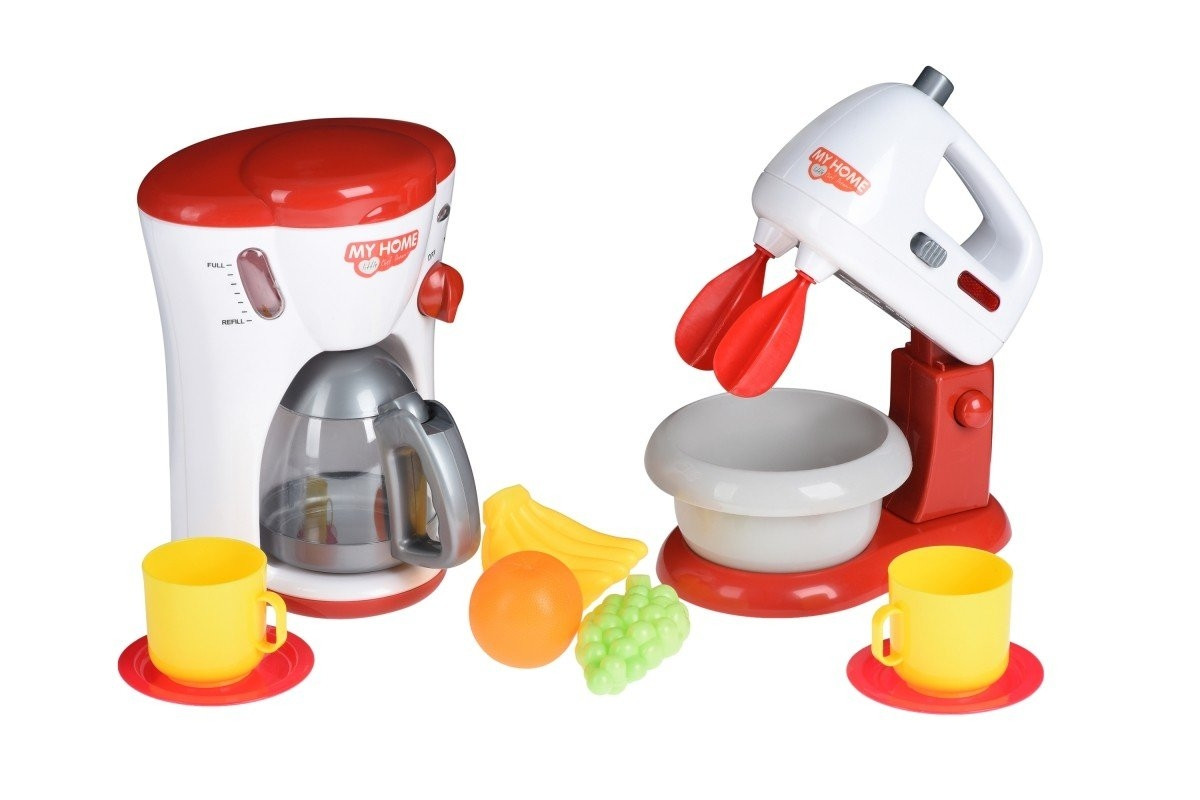 Игровой набор Same Toy My Home Little Chef Dream Кухонный миксер и кофеварка 3202Ut, КОД: 2427079
Игровой набор Same Toy My Home Little Chef Dream Кухонный миксер и кофеварка 3202Ut, КОД: 2427079