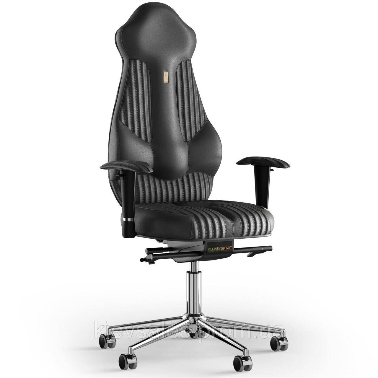 Кресло KULIK SYSTEM IMPERIAL Кожа с подголовником со строчкой Черный 7-901-WS-MC-0101, КОД: 1685914
Кресло KULIK SYSTEM IMPERIAL Кожа с подголовником со строчкой Черный 7-901-WS-MC-0101, КОД: 1685914