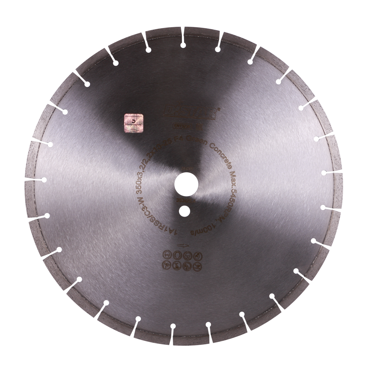 Круг алмазный отрезной Distar 1A1RSS C3-W 350x3,2 2,2x10x25,4-25 F4 Green Concrete 12385042024, КОД: 2366861
Круг алмазный отрезной Distar 1A1RSS C3-W 350x3,2 2,2x10x25,4-25 F4 Green Concrete 12385042024, КОД: 2366861