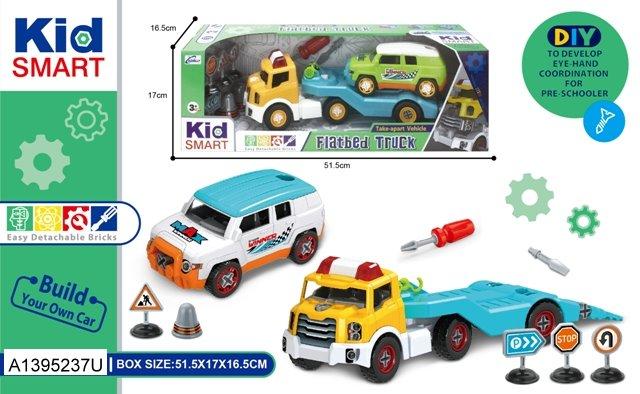 Конструктор KM-296A (16шт) на шурупах, трейлер40см, машинка, инструменты,в кор-ке,52-17-16,5см
Конструктор KM-296A (16шт) на шурупах, трейлер40см, машинка, инструменты,в кор-ке,52-17-16,5см