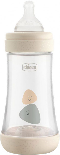 Бутылочка для кормления пластиковая Chicco Perfect 5 с силиконовой соской 2м+ 240 мл Бежевая (20223.30.40), Бежевый
Бутылочка для кормления пластиковая Chicco Perfect 5 с силиконовой соской 2м+ 240 мл Бежевая (20223.30.40), Бежевый