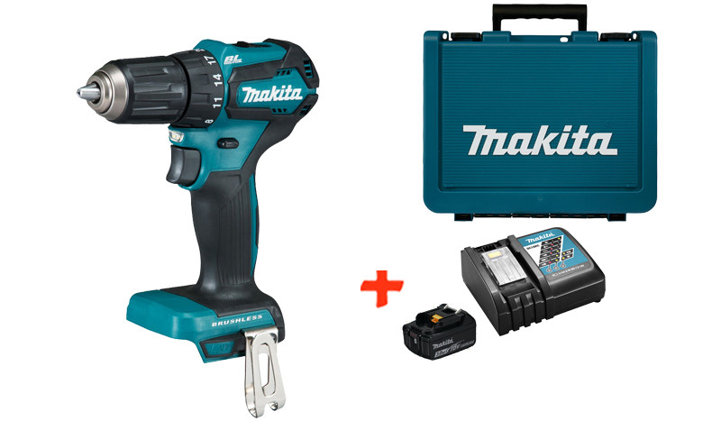 Аккумуляторная дрель-шуруповерт Makita DDF483Z+быстрозарядное ЗУ+1аккумулятор 18 В 3.0 Ач+кейс DD, КОД:
Аккумуляторная дрель-шуруповерт Makita DDF483Z+быстрозарядное ЗУ+1аккумулятор 18 В 3.0 Ач+кейс DD, КОД: