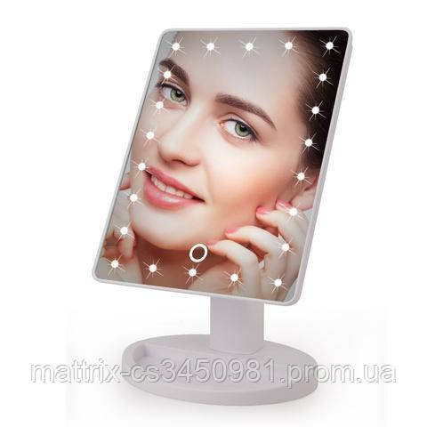 Зеркало с LED подсветкой Large LED Mirror, зеркало для маникюра, Настольное зеркало с подсветкой Makeup Mirror
Зеркало с LED подсветкой Large LED Mirror, зеркало для маникюра, Настольное зеркало с подсветкой Makeup Mirror
