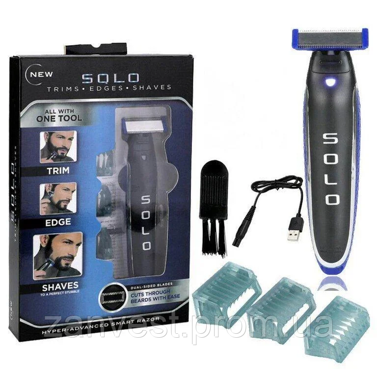 Триммер для мужчин Wellamart Microtouch solo (аккумуляторный, многофункциональный мужской триммер-бритва)
Триммер для мужчин Wellamart Microtouch solo (аккумуляторный, многофункциональный мужской триммер-бритва)