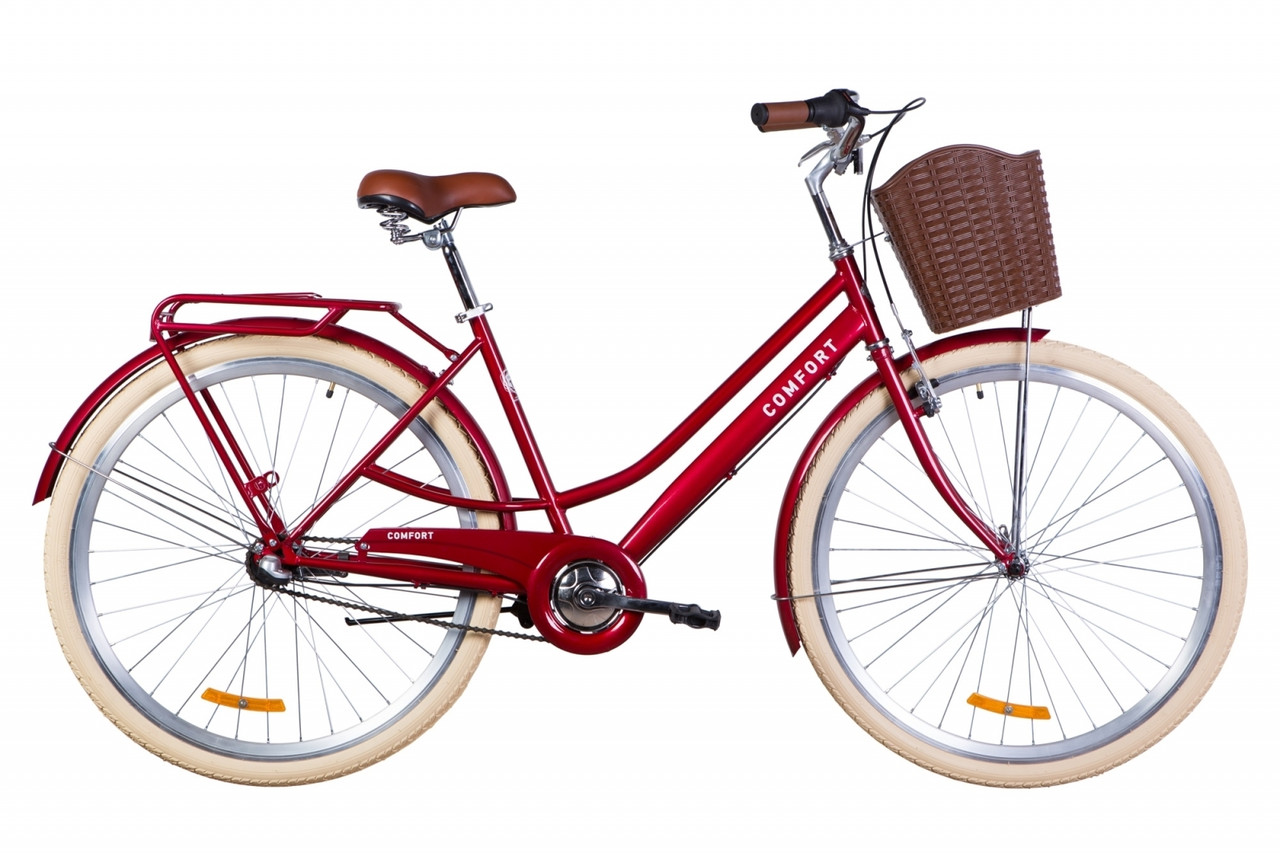 Велосипед 28" Dorozhnik COMFORT FEMALE планет. рама-19,5" рубиновый с багажником зад St, с крылом, Красный
Велосипед 28" Dorozhnik COMFORT FEMALE планет. рама-19,5" рубиновый с багажником зад St, с крылом, Красный