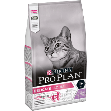 Корм сухий Purina PRO PLAN (ПРО ПЛАН) DELICATE для дорослих котів з чутливим травленням (індичка) 10 кг
Корм сухий Purina PRO PLAN (ПРО ПЛАН) DELICATE для дорослих котів з чутливим травленням (індичка) 10 кг