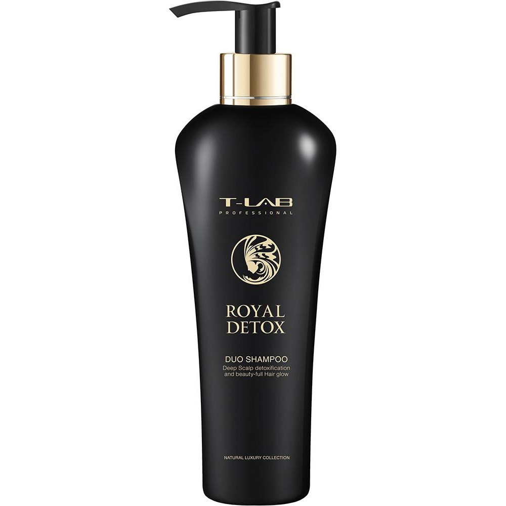 Дуо-шампунь для глубокой детоксикации кожи головы T-Lab Royal Detox Duo Shampoo 300 мл
Дуо-шампунь для глубокой детоксикации кожи головы T-Lab Royal Detox Duo Shampoo 300 мл