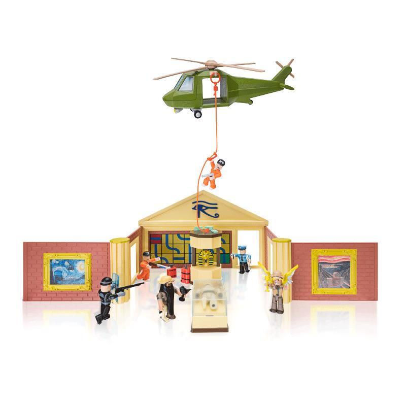 Игровая коллекционная фигурка Jazwares Roblox Deluxe Playset Jailbreak: Museum Heist W6, ROB0259
Игровая коллекционная фигурка Jazwares Roblox Deluxe Playset Jailbreak: Museum Heist W6, ROB0259