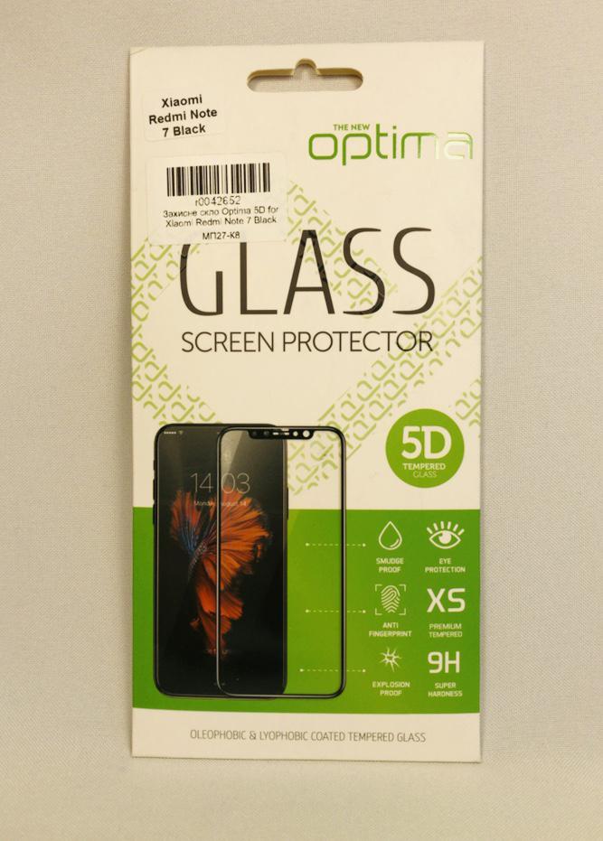 

Захисне скло Optima 5D for Xiaomi Redmi Note 7 Black