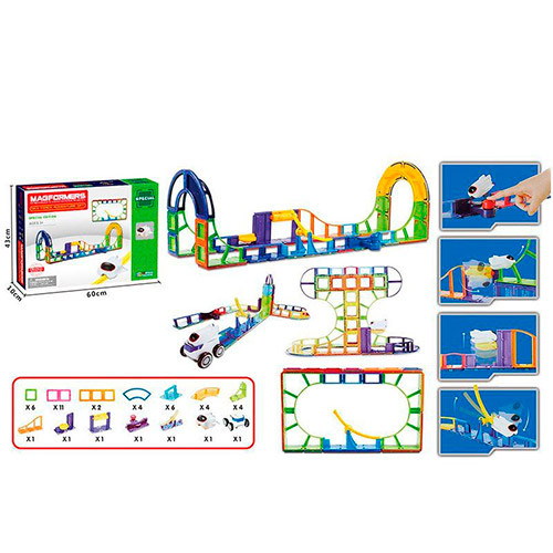 Конструктор LQ643 (6шт) магнитный, трек, транспорт, муз, св, едет,44дет,на бат ,в кор-ке, 60-43-10см
Конструктор LQ643 (6шт) магнитный, трек, транспорт, муз, св, едет,44дет,на бат ,в кор-ке, 60-43-10см