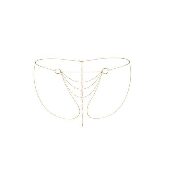 Цепочка трусики Bijoux Indiscrets Magnifique Bikini Chain - Gold, украшение на тело
Цепочка трусики Bijoux Indiscrets Magnifique Bikini Chain - Gold, украшение на тело