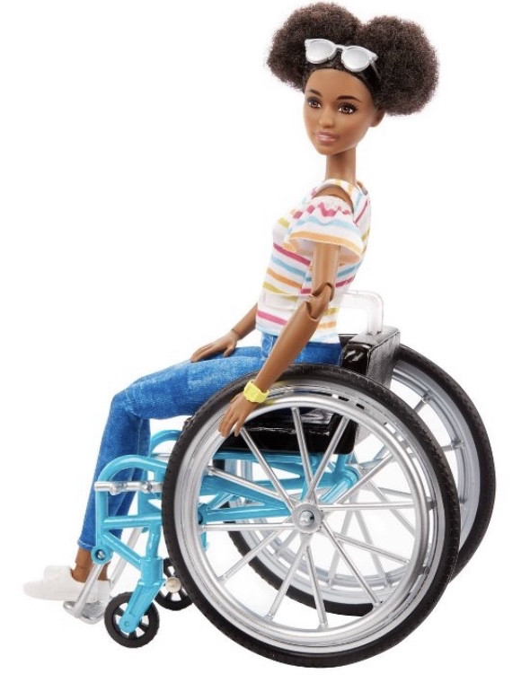 Кукла Барби Модница 133 на коляске - Barbie Fashionistas Doll, Brunette with Wheelchair and Ramp
Кукла Барби Модница 133 на коляске - Barbie Fashionistas Doll, Brunette with Wheelchair and Ramp