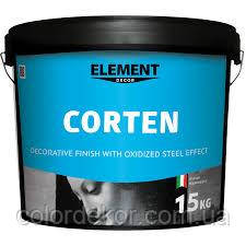 Декоративное покрытие Element Decor CORTEN с эффектом окисленной стали 15 кг, Белая
Декоративное покрытие Element Decor CORTEN с эффектом окисленной стали 15 кг, Белая