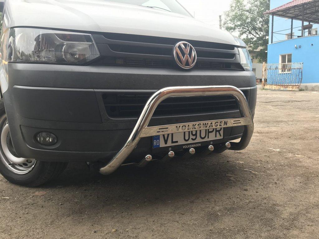 Volkswagen T5 рестайлинг 2010-2015 гг. Кенгурятник Фольксваген Т5 WT003 (нерж) 60 мм, с надписью
Volkswagen T5 рестайлинг 2010-2015 гг. Кенгурятник Фольксваген Т5 WT003 (нерж) 60 мм, с надписью