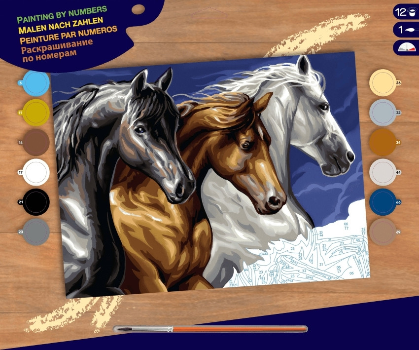 Набор для творчества Sequin Art Painting by Numbers Senior Дикие лошади SA1040, КОД: 2444037
Набор для творчества Sequin Art Painting by Numbers Senior Дикие лошади SA1040, КОД: 2444037