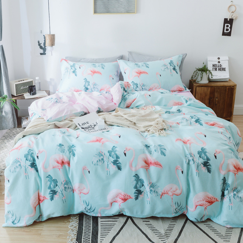 Комплект постельного белья Розовые фламинго (двуспальный-евро) Berni Home, Голубой / розовый
Комплект постельного белья Розовые фламинго (двуспальный-евро) Berni Home, Голубой / розовый