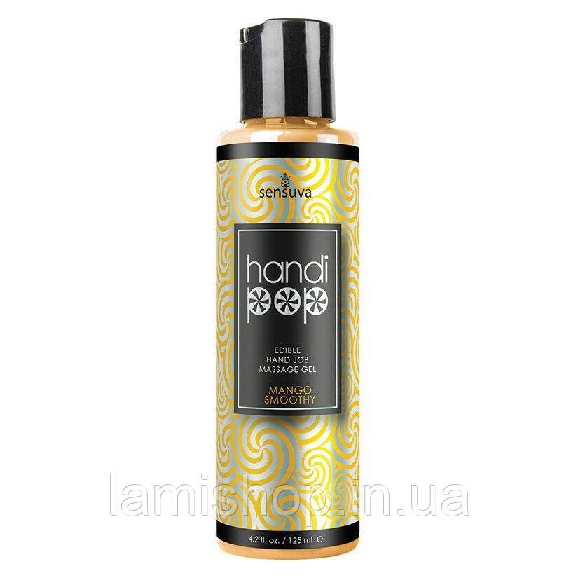 Вкусовой гель для мастурбации Sensuva - Handipop Mango Smoothie Hand Job Massage Gel (125 мл)
Вкусовой гель для мастурбации Sensuva - Handipop Mango Smoothie Hand Job Massage Gel (125 мл)