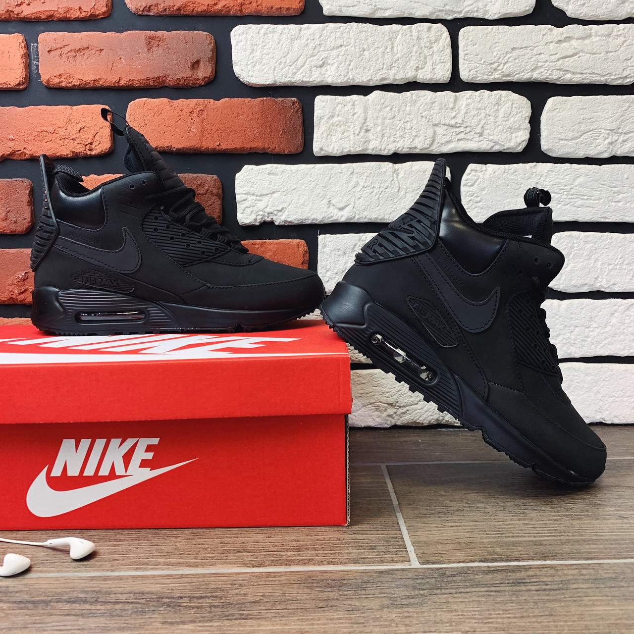 Термо-кроссовки мужские Nike Air Max кожаные, черные, Весна/Лето/Осень ⏩(РАЗМЕРЫ В ОПИСАНИИ), Чёрные
Термо-кроссовки мужские Nike Air Max кожаные, черные, Весна/Лето/Осень ⏩(РАЗМЕРЫ В ОПИСАНИИ), Чёрные