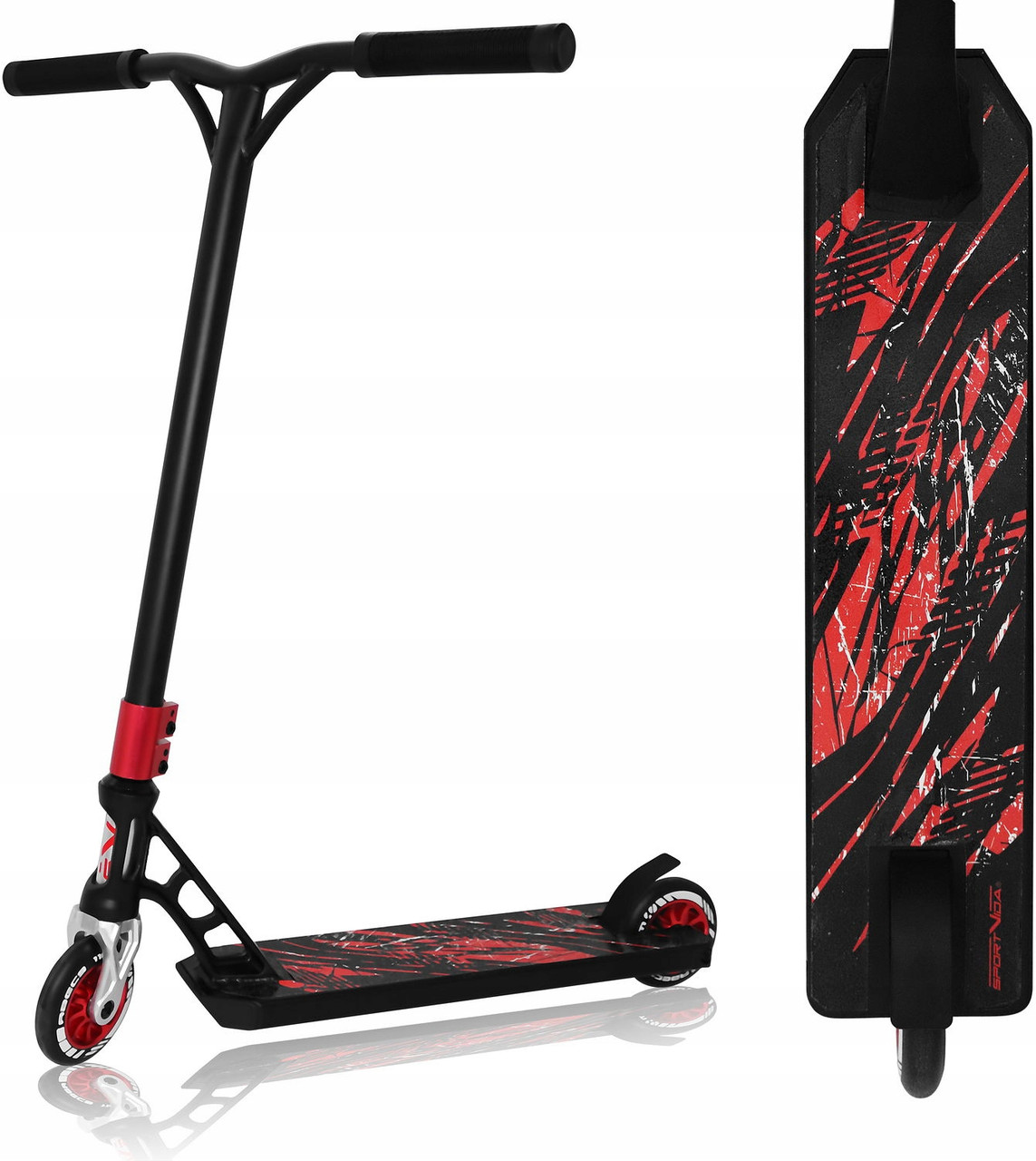 Трюковой самокат c пегами SportVida Stunt 110 Pro SV-WO0018 Black/Red, Черный/красный
Трюковой самокат c пегами SportVida Stunt 110 Pro SV-WO0018 Black/Red, Черный/красный
