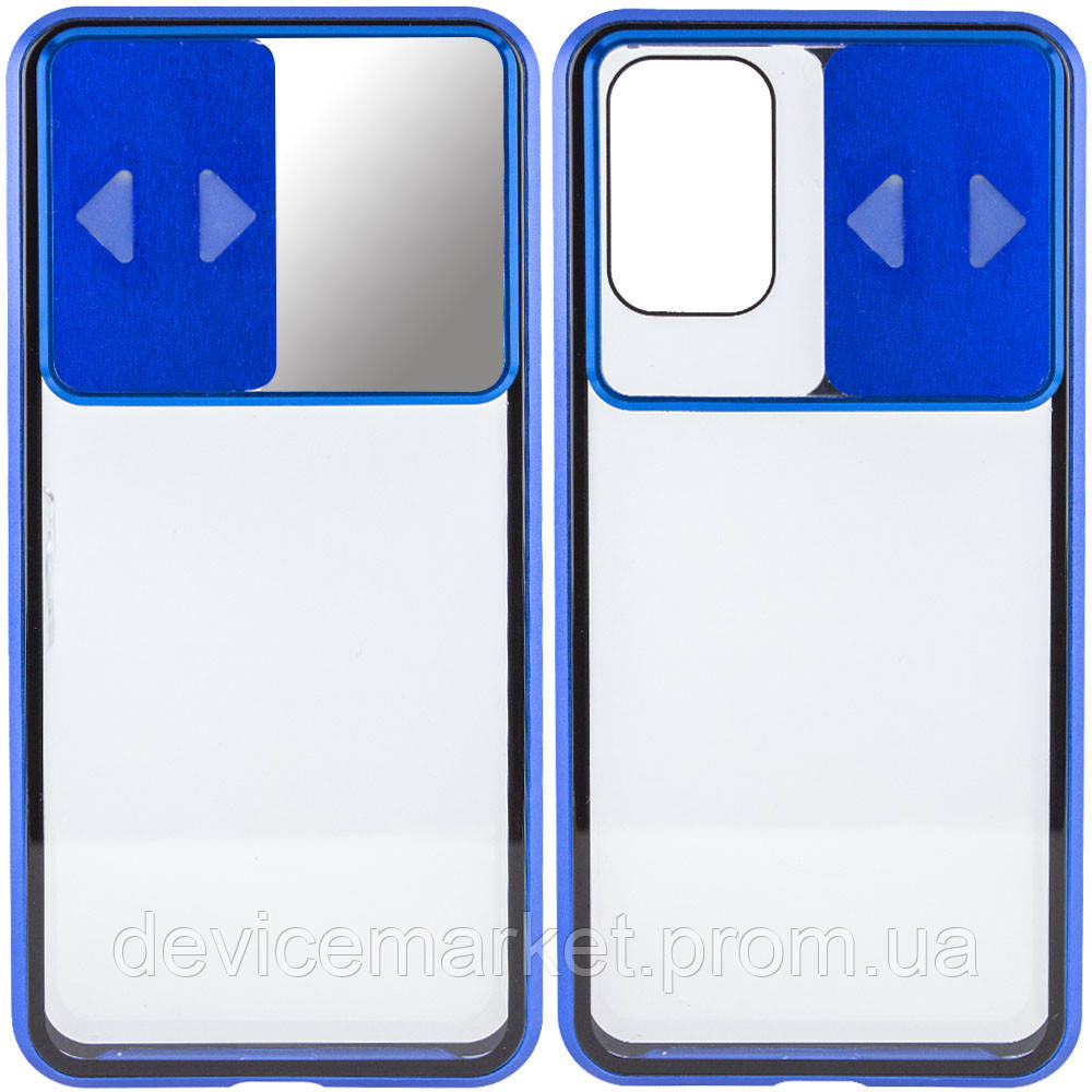 Чехол Camshield 360 Metall+Glass со шторкой для камеры для Samsung Galaxy S20+, Синий
Чехол Camshield 360 Metall+Glass со шторкой для камеры для Samsung Galaxy S20+, Синий